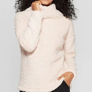 TURTLENECK SHERPA PULLOVER